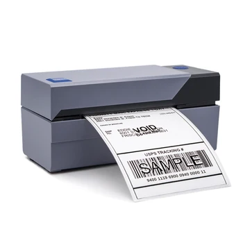Beeprt QiRui 110mm thermal barcode label shipping 4x6 FBA waybill printer for logistics express industry