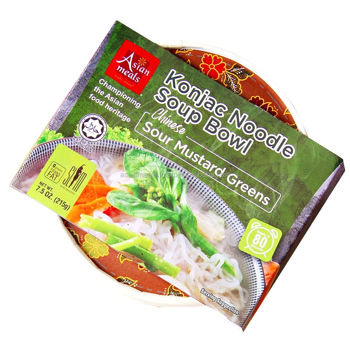 Wholesale Chinese Sour Mustard Greens Instant Konnyaku Shirataki High Quality Konjac Yam Noodle Soup Bowl Halal Malaysian Buy Konjac Yam Noodle Soup Bowl Halal Malaysian Chinese Sour Mustard Greens Instant Konnyaku