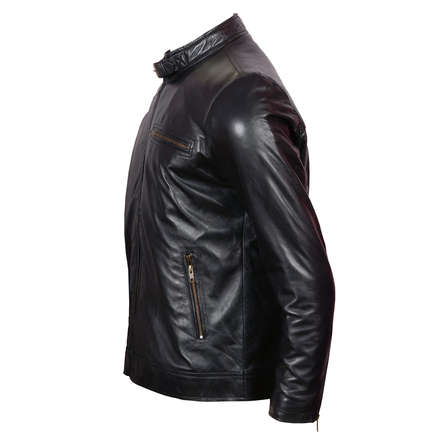 2020 Autumn Winter Fashion Slim Fit custom Faux Leather Motorcycle Vintage Men Jackets