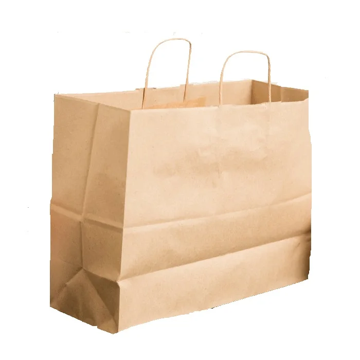 Printable Natural Kraft Paper Bags In Bulks With Twisted Handles India