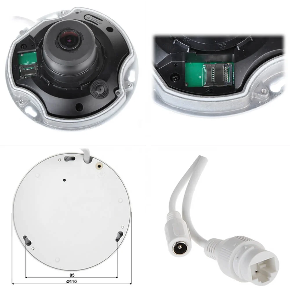 OEM DH Poe Heatmap 5MP 360 Degree Outdoor Home Fisheye Camera