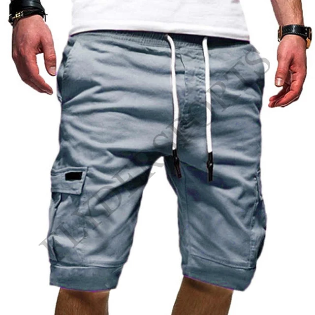 Cargo Summer Shorts Jogger Solid Color Of Short Casual Comfortable ...