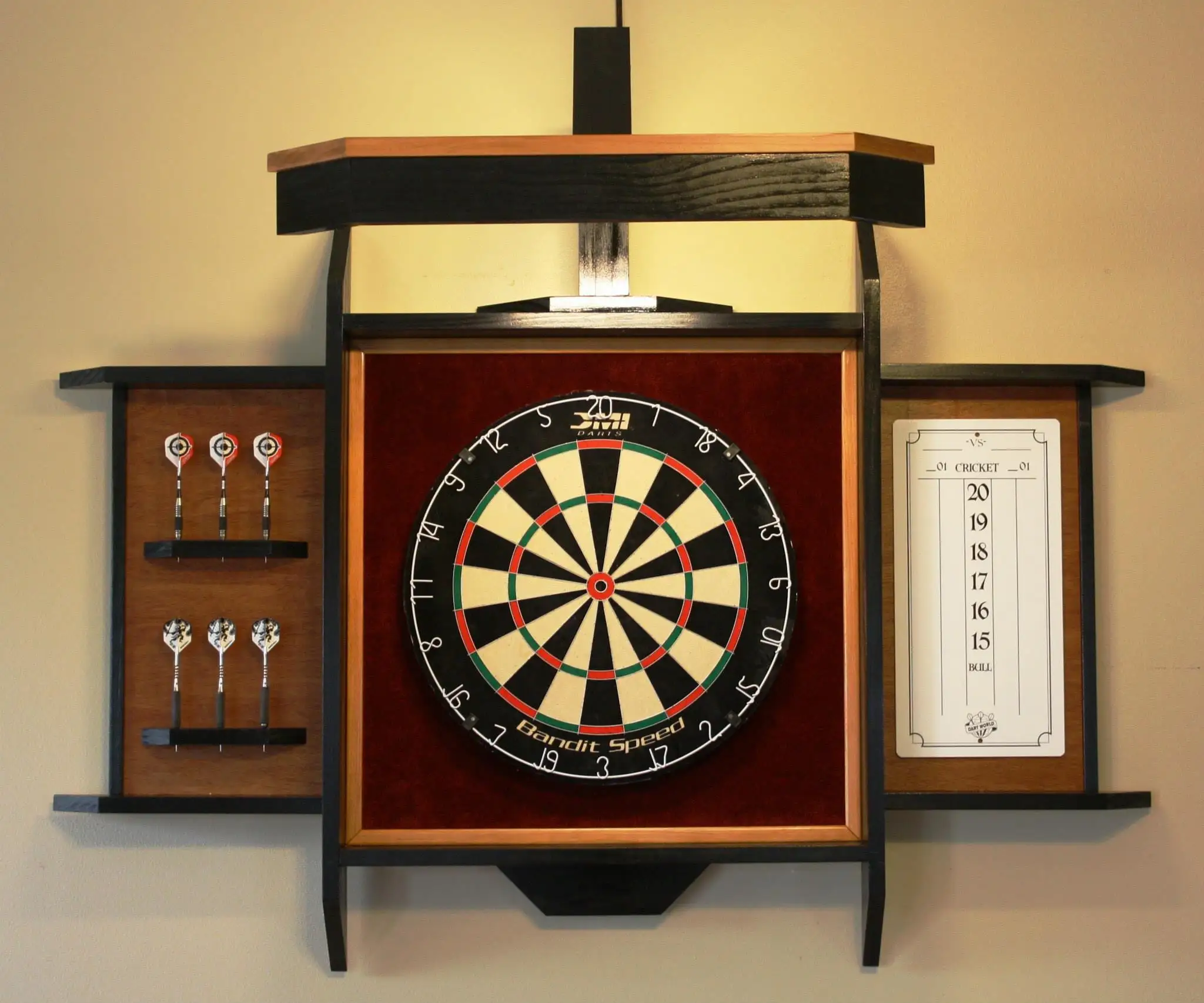 CUSTOM DARTBOARD CABINET