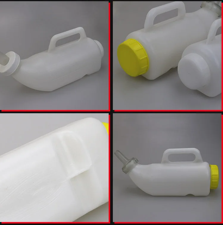 Calf Milk Bottle Cattle Drinking Equipment 2l Plastic Cattle Milk