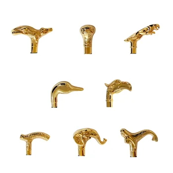 Bastone Da Passeggio In Legno Vittoriano Con Manico Jaguar - Altezza 91 Cm, Elegante, Per Collezionisti E Regali