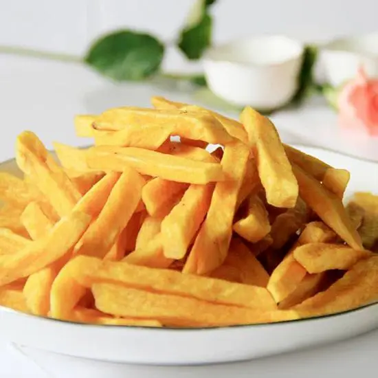 Желтый высушенный сладкий картофель из Вьетнама/высушенные чипсы для сладкого картофеля на