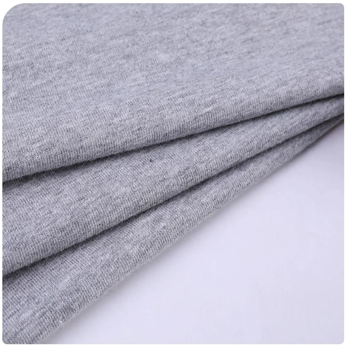 Lowest prices soft handfeeling yarn dyed single jersey fabric for T shirt in weight 150-200gsm