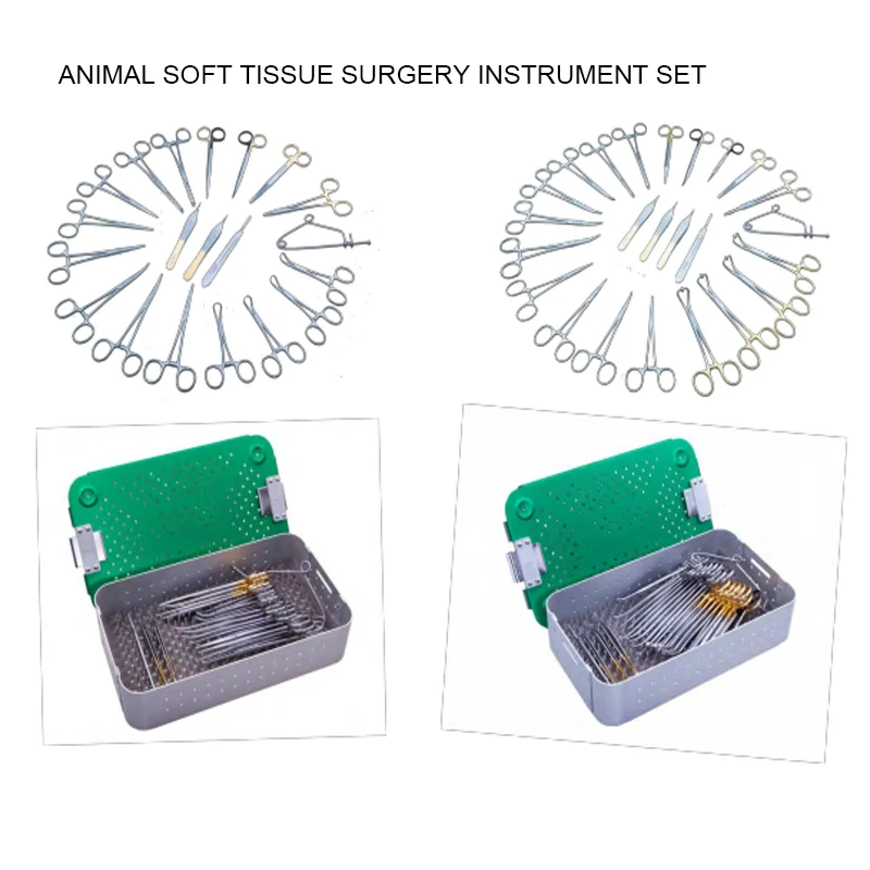 Veterinary Equine Stitch Up Kit Of 9pcs For Animals,Veterinary Spay Set