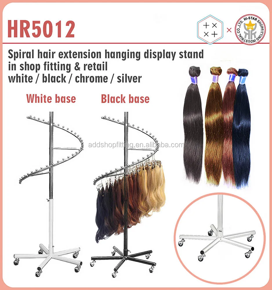 FOSHIO Hair Extension Hanger Holder Stand Styling Tools Hair Extension