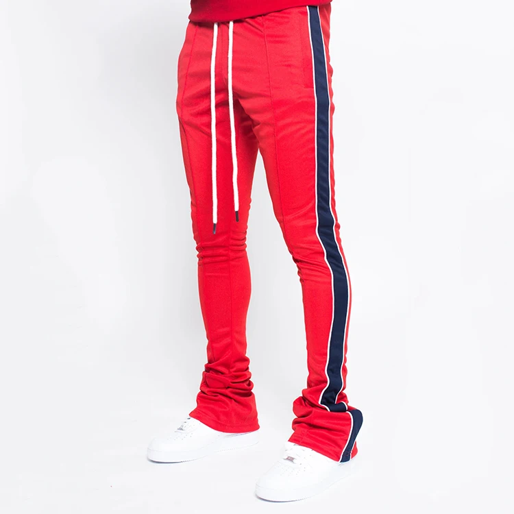 mens stacked joggers