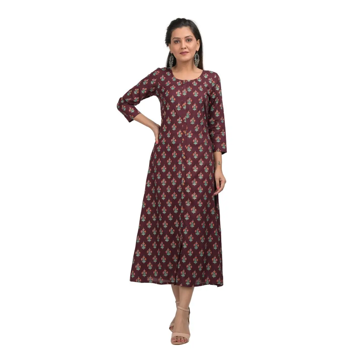 Vestido Con Estampado De Rayón Para Mujer,Ropa De Uso Diario Kurti,Top De  Algodón,Ropa India Kurti,Ropa Étnica,Vestido Indio Para Mujer - Buy Top De  Algodón,Indio Kurti,De Algodón Étnico Product on Alibaba.com