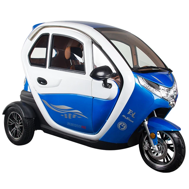 POLARIS Enclosed Cabin Wheel Electric Tricycle Scooter
