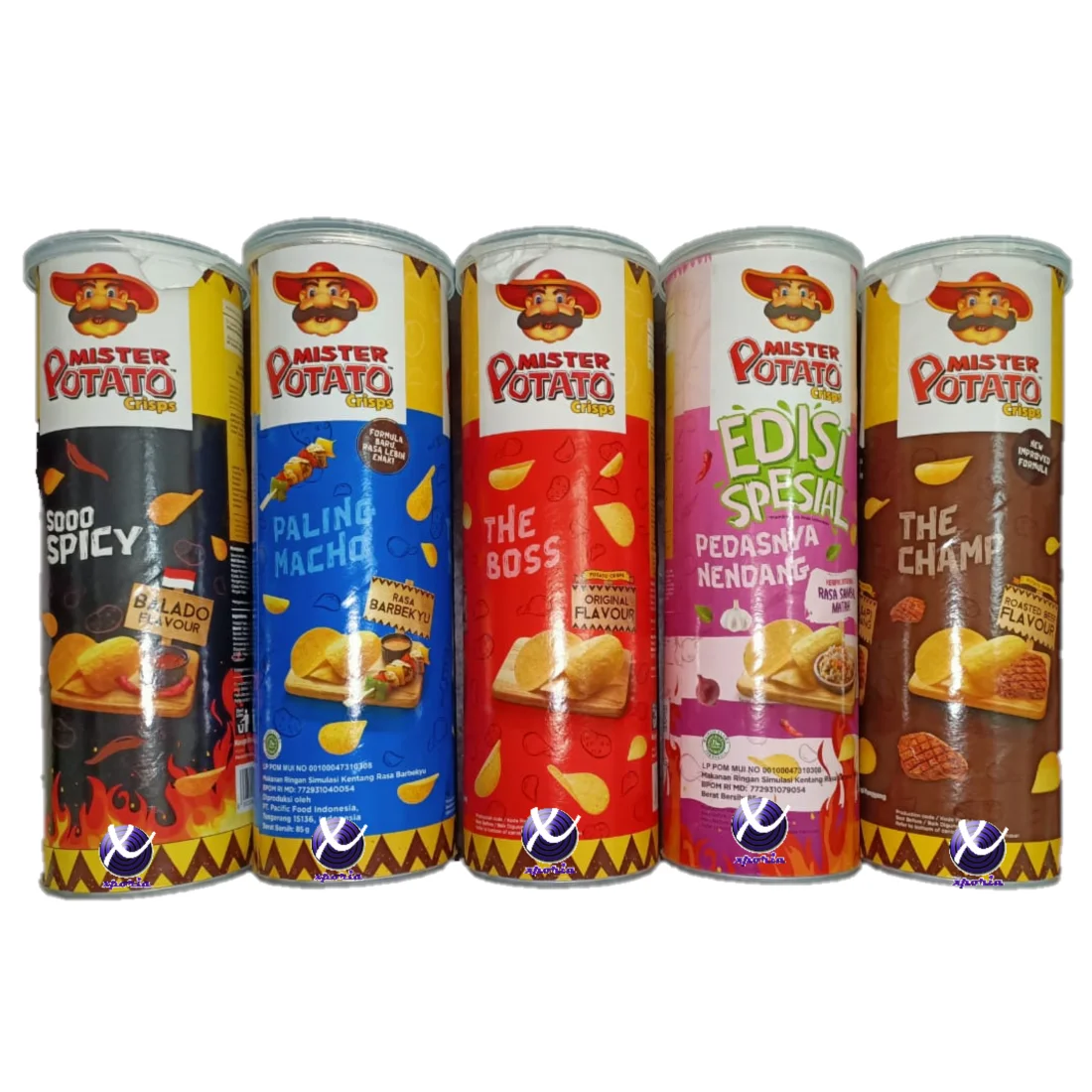 Mister Potato Potato Chips 85gr Indonesia Origin Buy Cheap Popular Snacks Potato Chips Mr Potato Indonesia Product On Alibaba Com