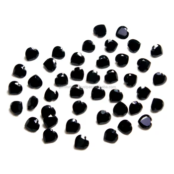 Natural Black Onyx Cut Loose Gemstone AAA Quality Cushion Pear Shape Black Onyx Stone for Jewelry And healing