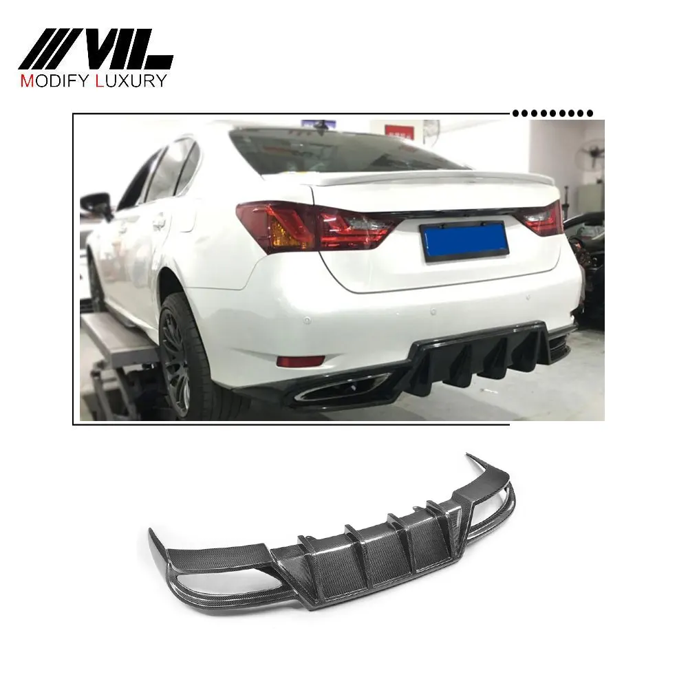 13 15レクサスfスポーツバンパー専用カーボンファイバーgs350リアディフューザー Buy Gs350 リアディフューザー 炭素繊維 Gs350 リアディフューザー リア用 13 15 レクサス Product On Alibaba Com