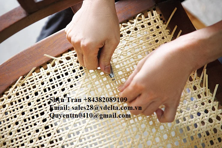 Square Rattan Cane Webbing - Weave Cane Mesh For Making Chair - Rattan ...