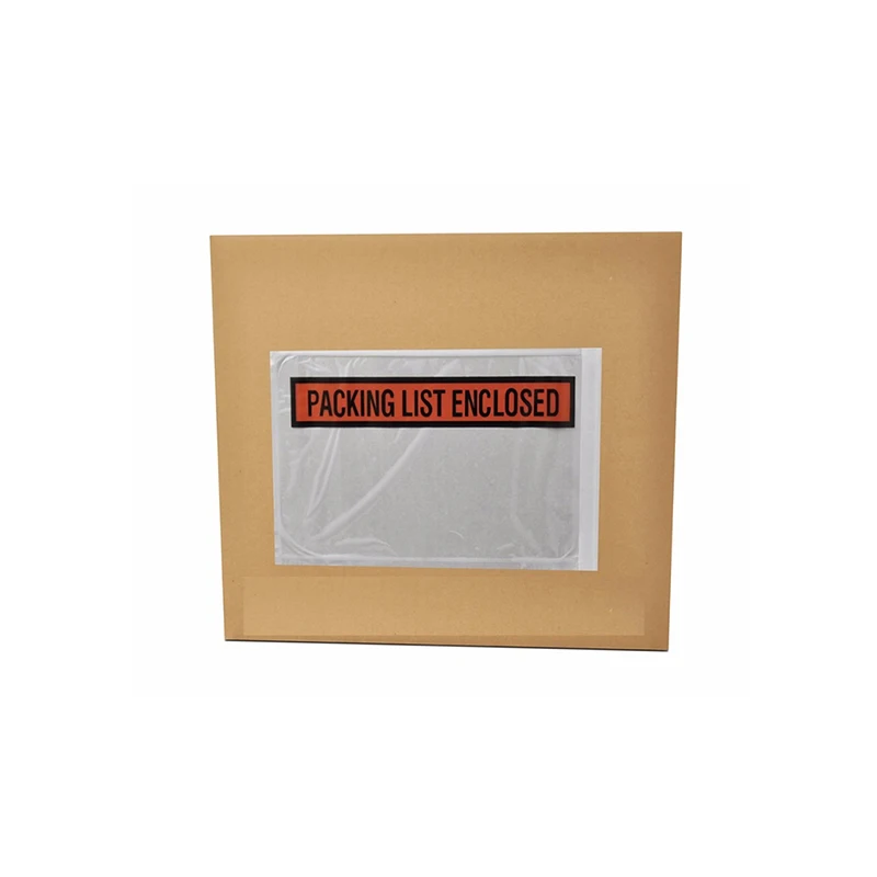 Premium Quality Of Wholesale Clear Packing List Enclosed Invoice