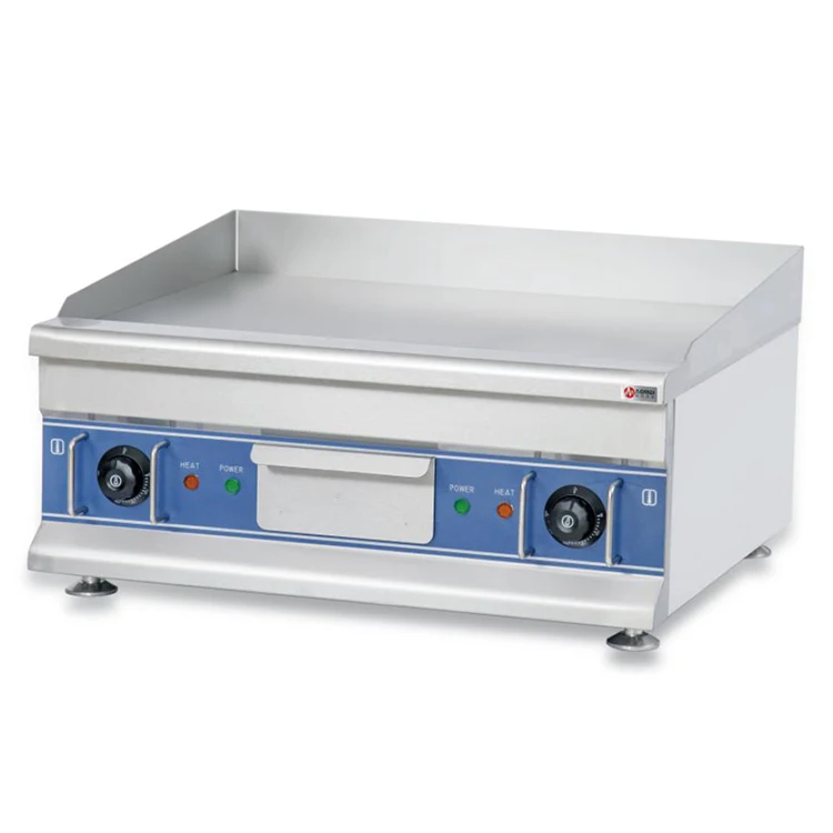 Counter Top Electric Griddle Grills Efficient Stainless Steel Cooker Top Griddle