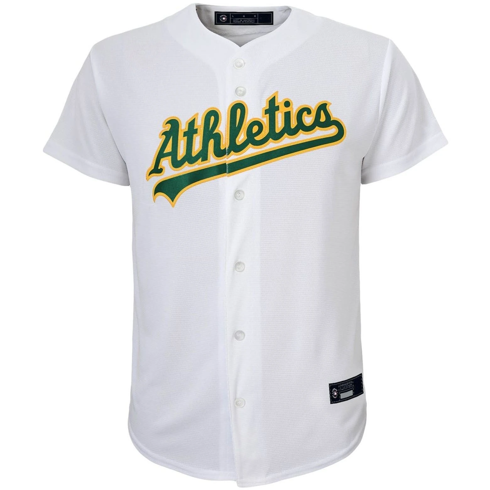 Oakland Athletics White Home Team Jersey