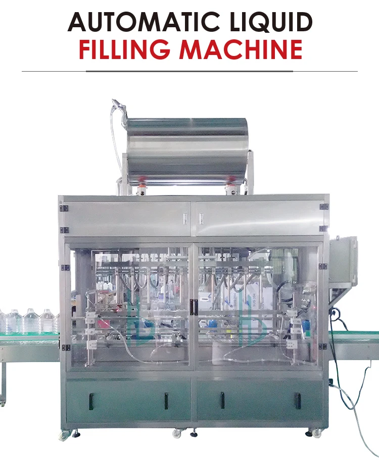 Small Size Mini Capacity Automatic Water Filling Machines Liquid