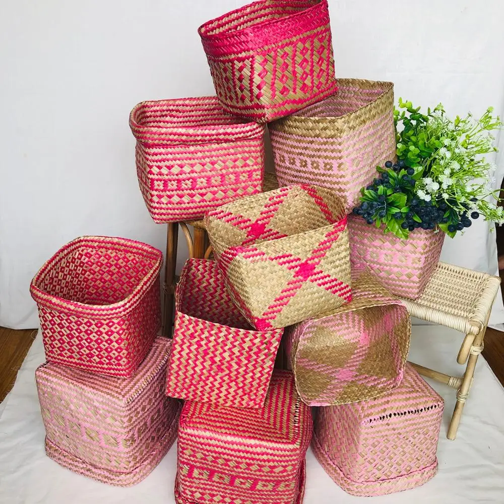 Colorful Small Storage Baskets: Wholesale from BAO MINH MANUFACTURER