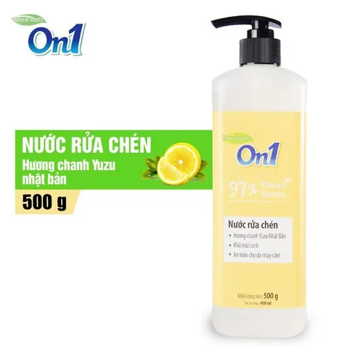 Plant Based On1 Dishwashing Liquid For Sensitive Skin/ Eco Friendly