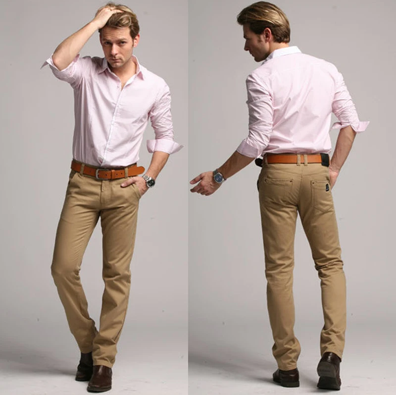 business casual tan pants