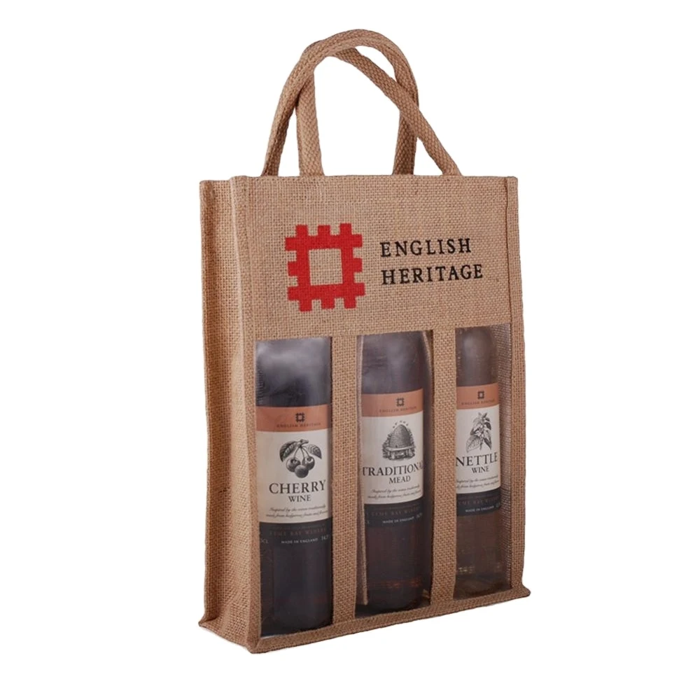 Bottle Bags - Wine Bottle Jute Bag Manufacturer from Kolkata