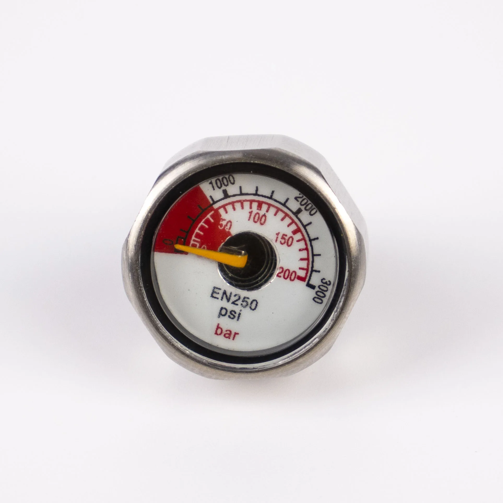 Scuba Diving Scuba Mini Button Air Pressure Gauge 207bar And 3000psi