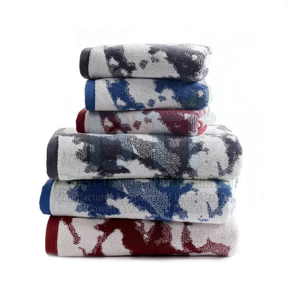 High Grade Luxury 100 Cotton Yarn Dyed Super Soft Terry Towels For