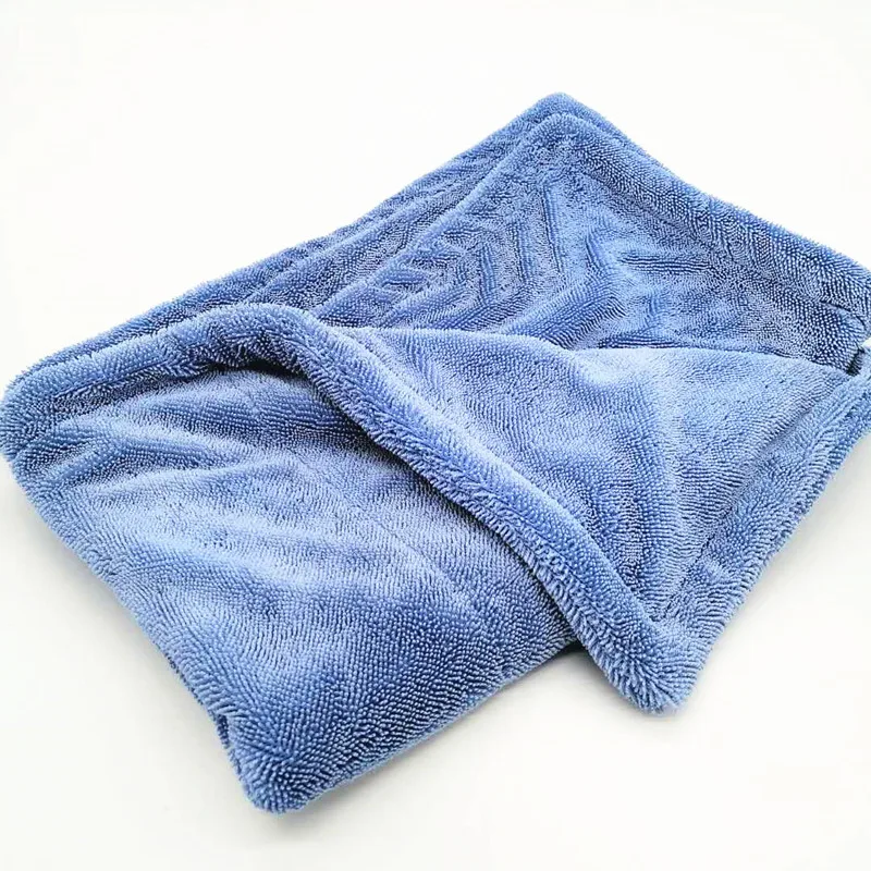 Twisted Towel Dual Layered and Edgeless Microfiber Microfiber Fabric Adults Knitted YARN DYED QUICK-DRY