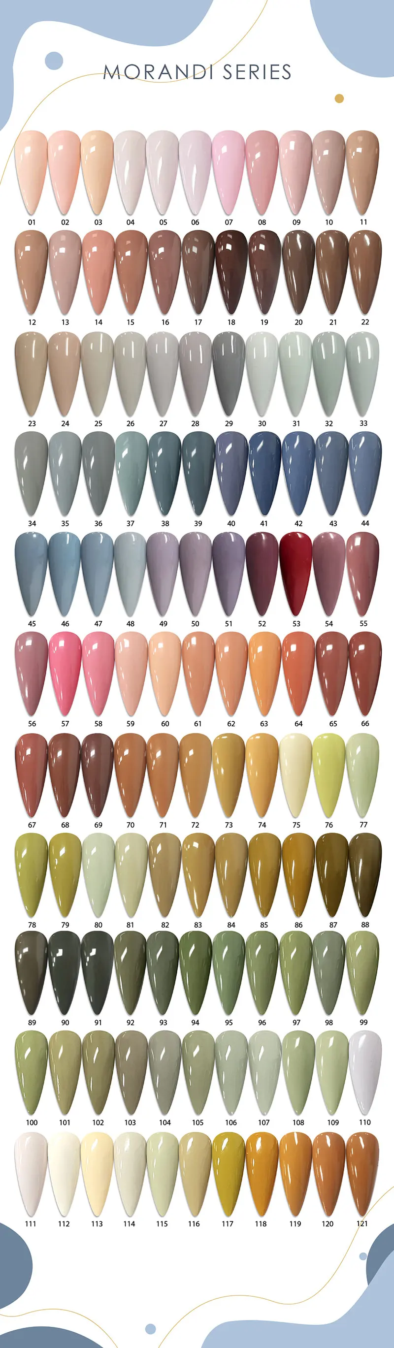 Morandi Series Gel Polish