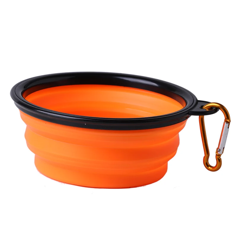 Wholesale Outdoor Portable Travel Foldable Collapsible Cat Bowl Pet ...