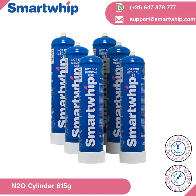 Стандартный класс, высшее качество, пищевой класс, N2O Закись азота Smartwhip, зарядное устройство для взбитого крема, 580 г, для продажи