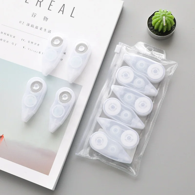 Лидер продаж, Минималистичная Милая школьная Корректирующая лента Kawaii Mini