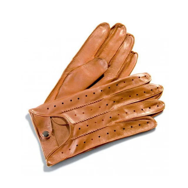 Классический винтажный стиль мужские перчатки с полным пальцем облегающие платья мягкие кожаные и варежки