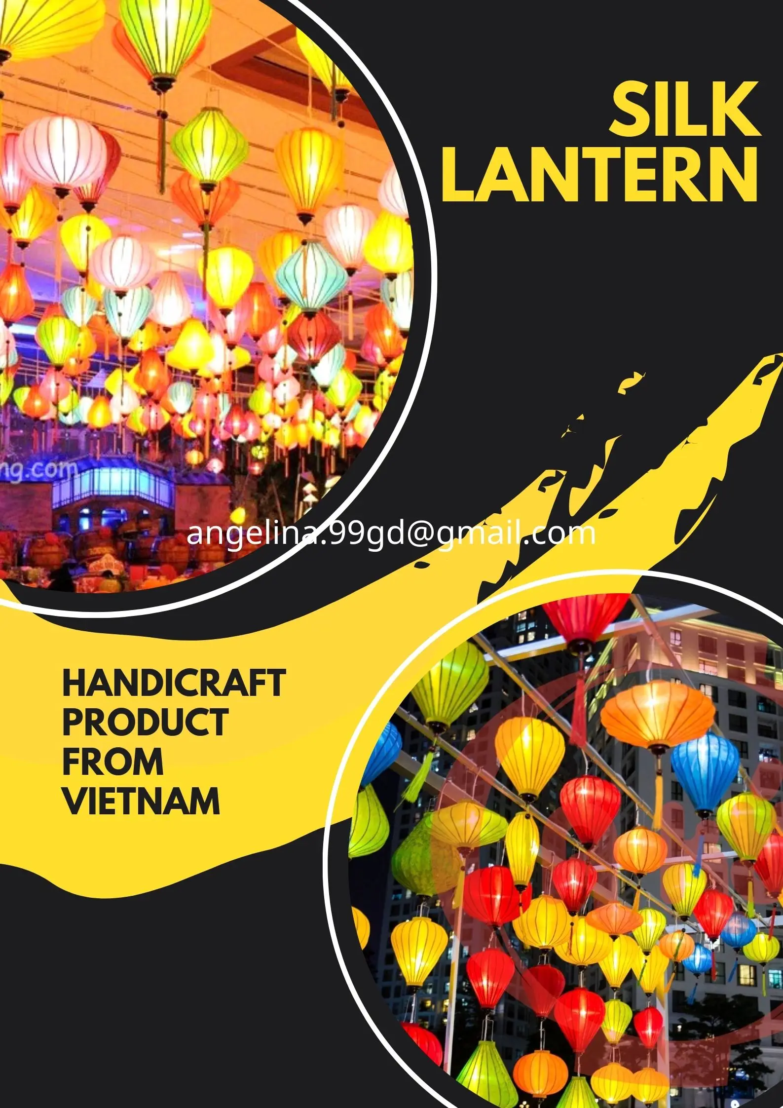 New Trend Round Vietnam Impressive Paper Lantern For Holiday,Tet