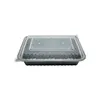 Transparent(Lid)  Black (Base)