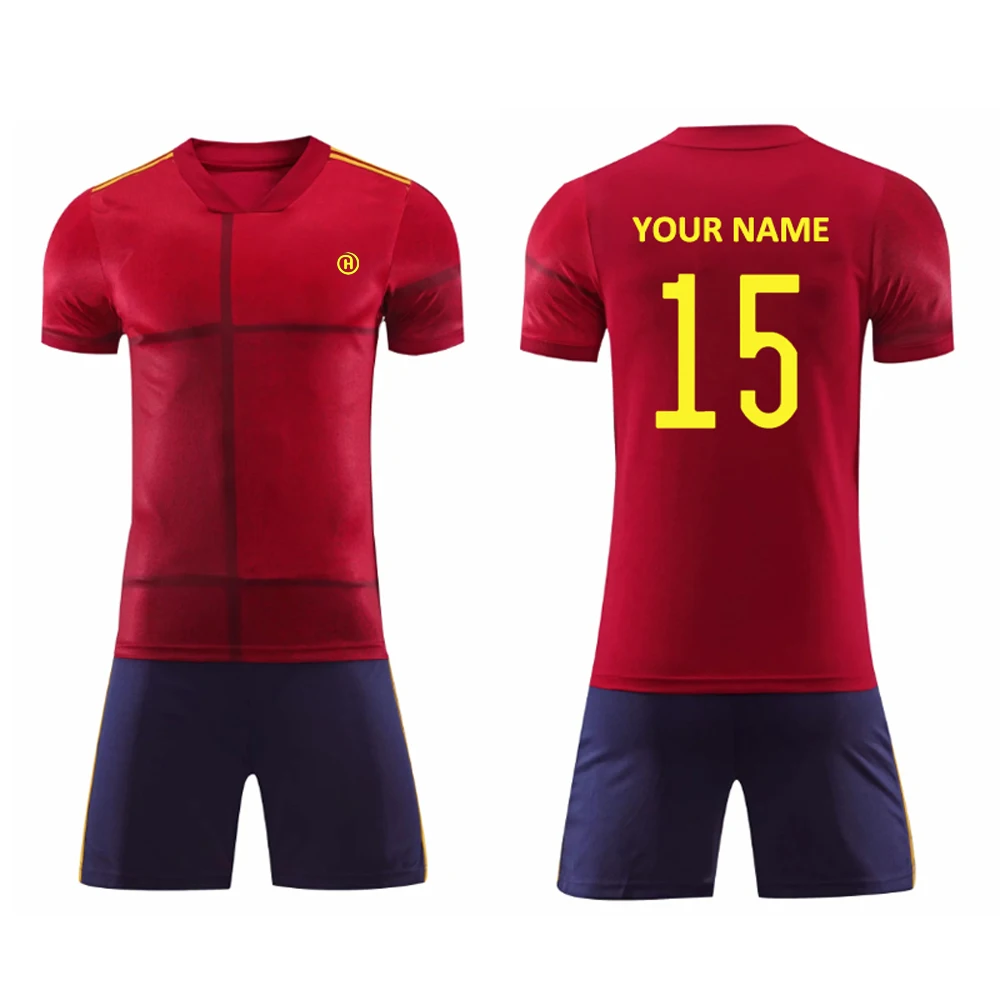 Uniforme De Fútbol De Secado Rápido Con Logotipo Personalizado,Uniforme