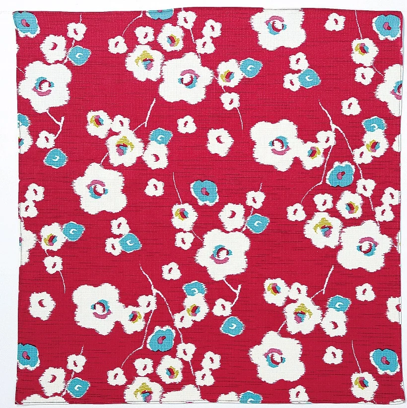 Хлопковая многоразовая Экологически чистая ткань для упаковки подарков Furoshiki, японская упаковочная ткань