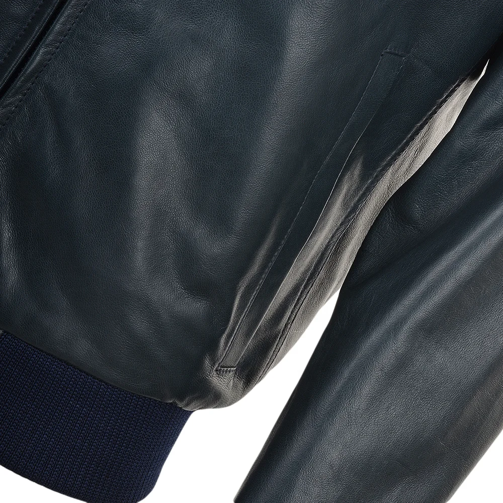 Новый дизайн, Высококачественная куртка из чистой 100% кожи 2019