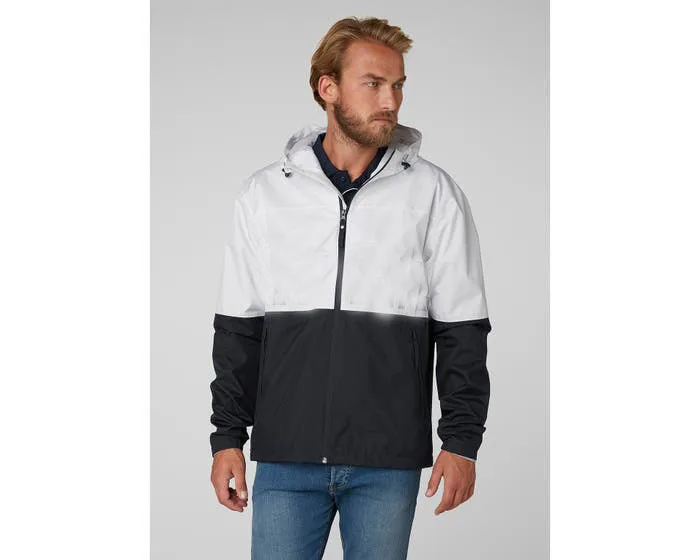 shiny red puffer coat