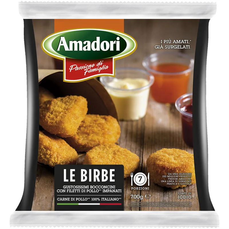 best quality,made in italy// family pack chicken fillet nuggets