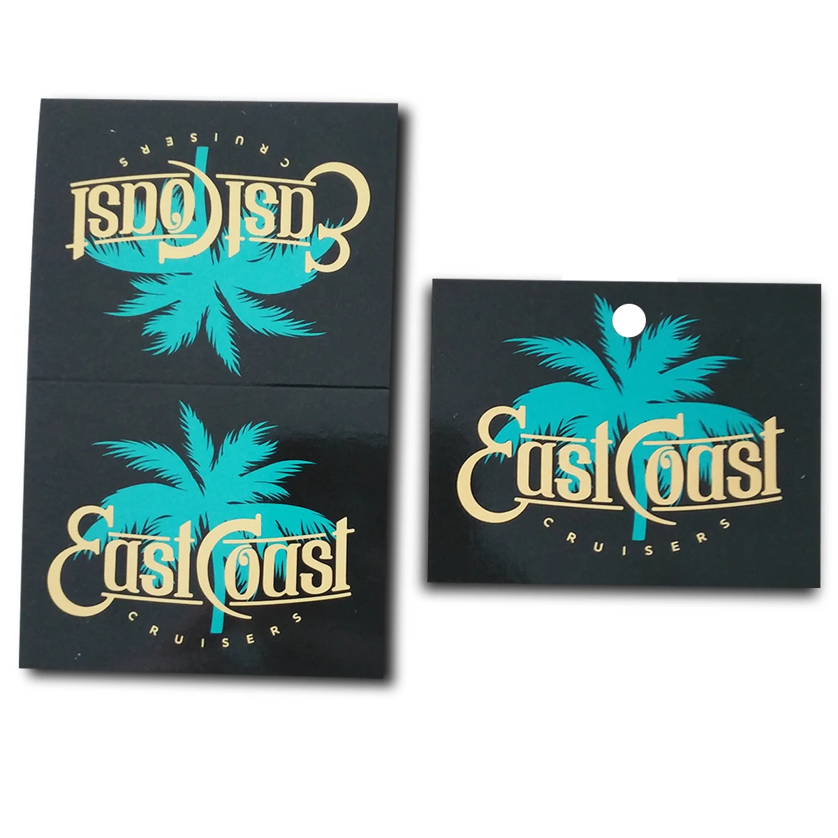 New Custom Luxury Fashion Clothing Plastic Hang Tag Die Cutting