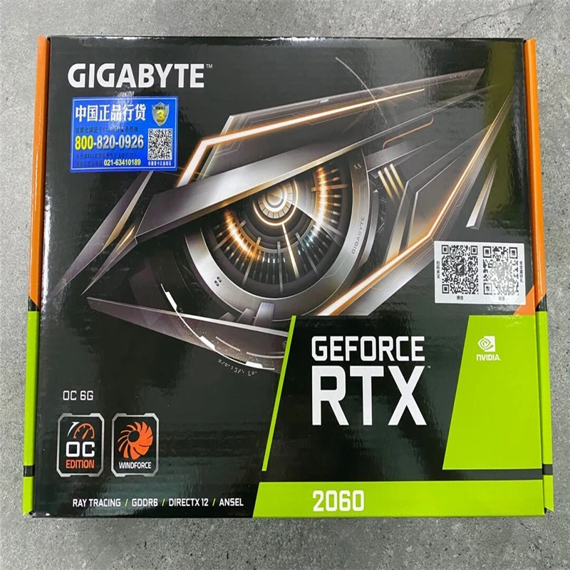 GIGABYTE gtx2060スーパー8GBグラフィックカード2060 rtx 2060