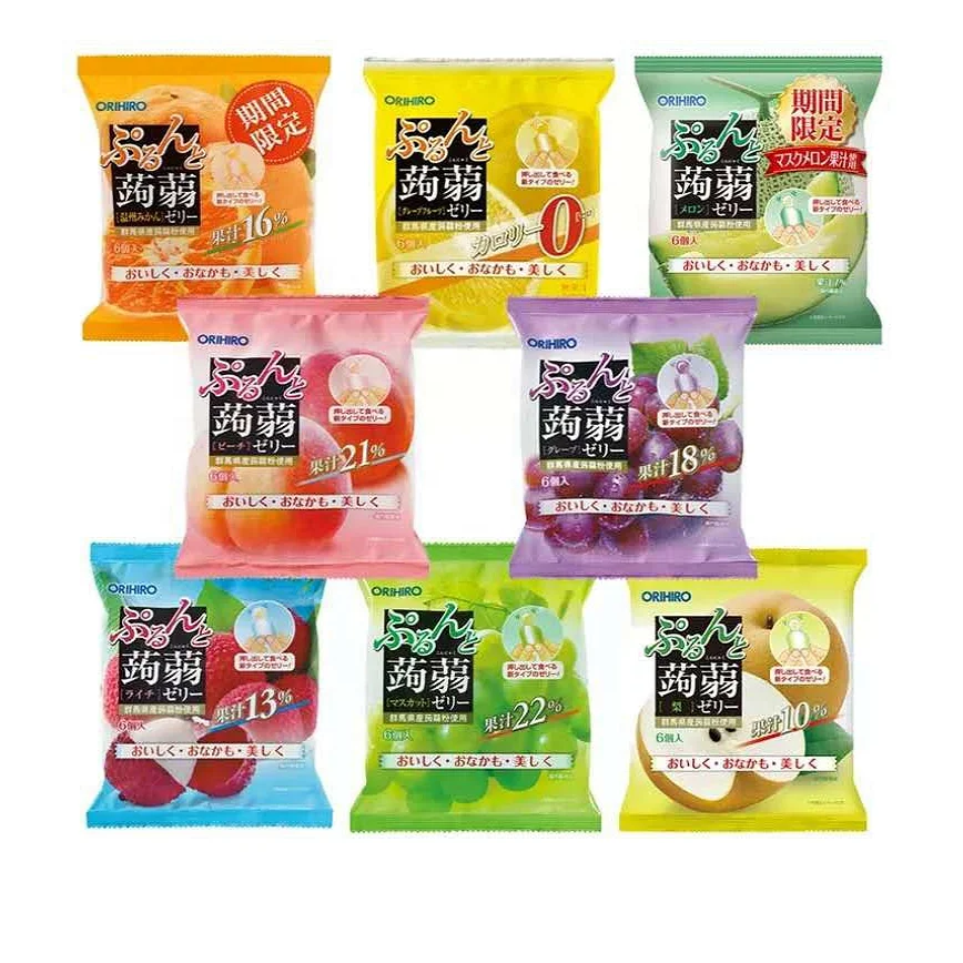 orihiro - konjac jelly (mattay) mix fruit flavor jelly - buy mix