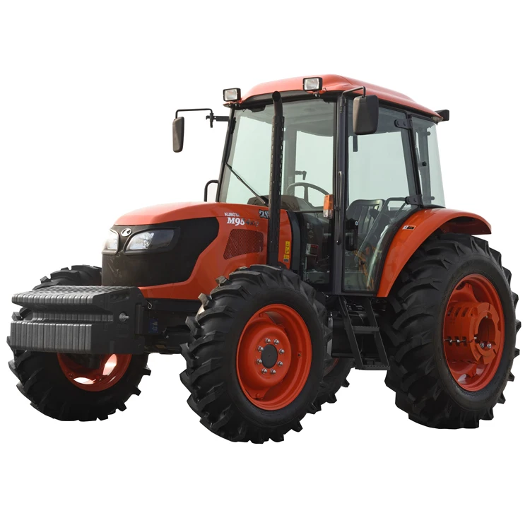 Used Japanese Tractor Kubota Farm Tractors 70hp 95hp 100hp 130hp 4x4 Wheeled Tractor Cheap Price 7872