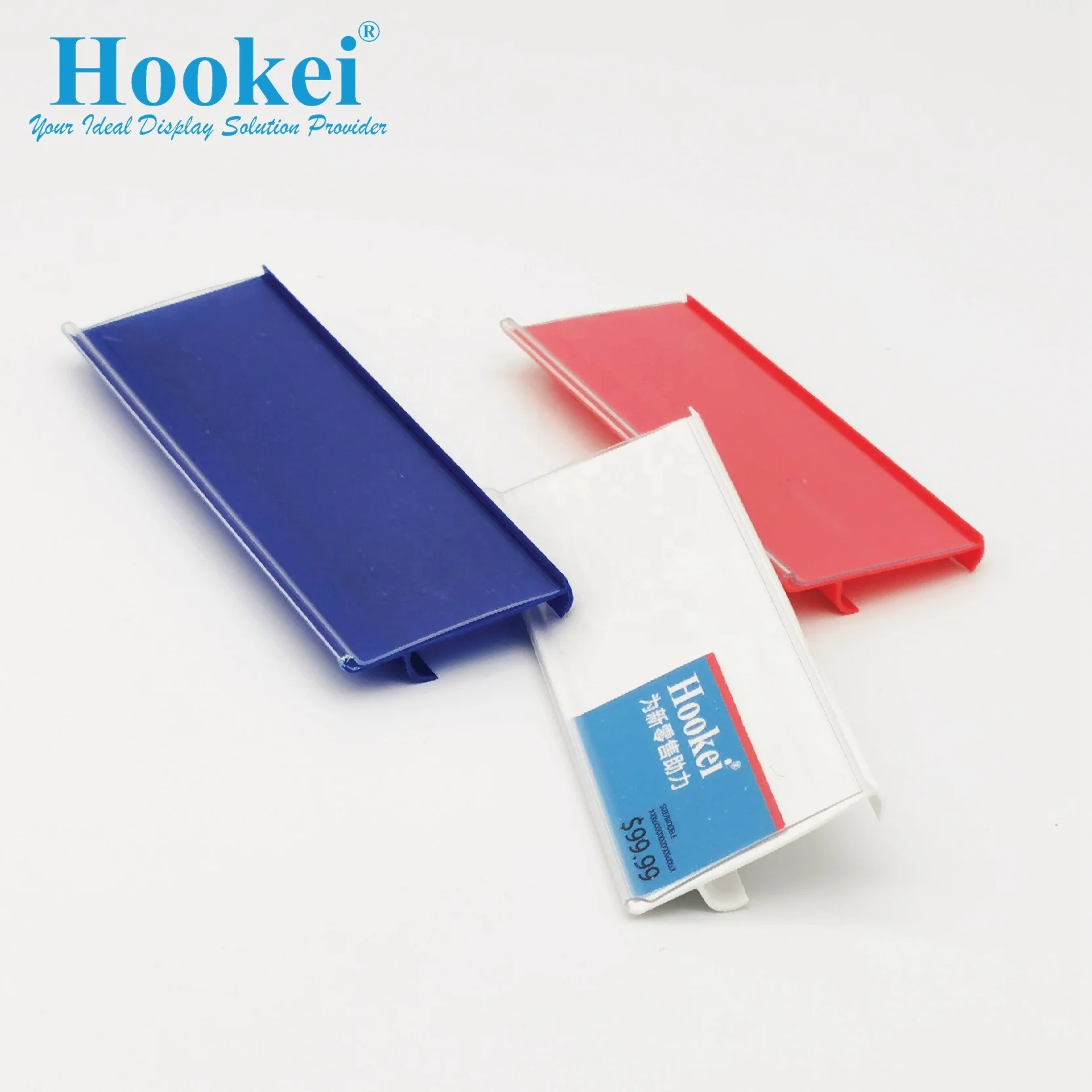 Plastic Price Shelf Strip Adhesive Price Shelf Label Tag Holder Data ...