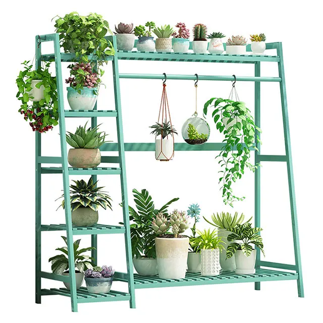 植物用厚手大容量花多肉植物竹棚吊り下げ工場卸売 Buy 植物棚スタンド 植物棚屋外 収納植物棚 Product On Alibaba Com