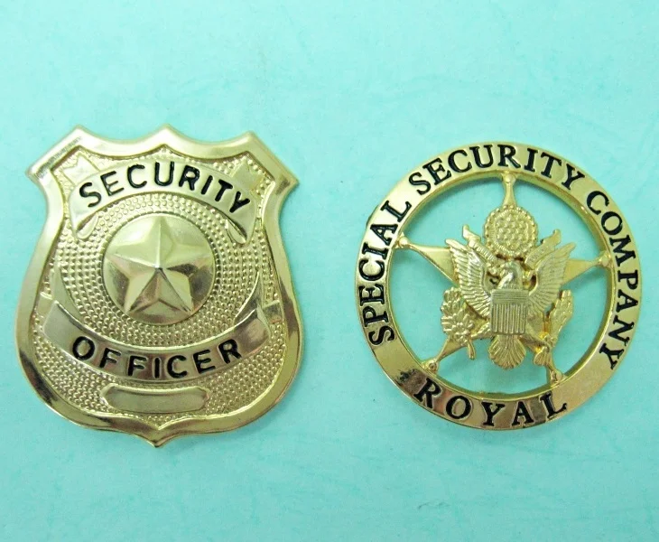 Custom design badges of various materials Pin & Brooch